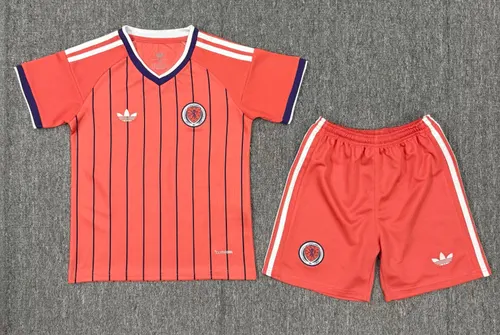 Maillot Extérieur Équipe Nationale d'Écosse 2026 1:1 Qualité Thaï Taille Enfant
