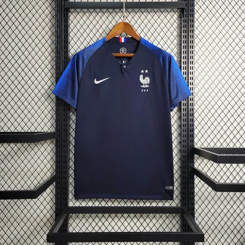 2018 Retro France Home Football Shirt AAA fan-grade — view 3