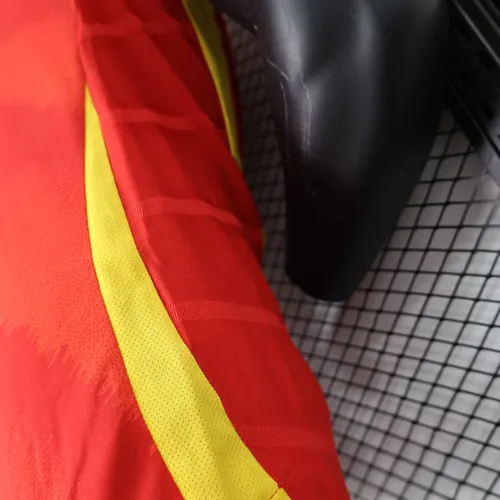 2024-2025 Player Version Spain Home Soccer Shirt — view 8