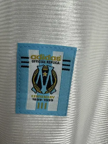 1998-1999 Retro Olympique de Marseille Home Football Jersey AAA fan-grade — view 5
