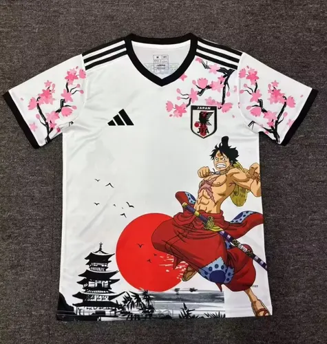 2024/2025 日本 ワンピース 剣士 ルフィ サッカージャージ タイ品質