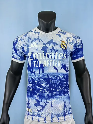 2025/2026 Player Version Real Madrid Pre-match uniform Special Edition Football Jersey AAA fan-grade
