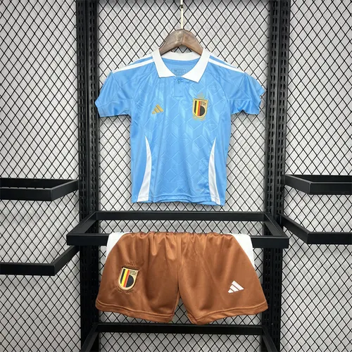 2024-2025 Belgium National Team Away Football Shirt AAA fan-grade Kids Size