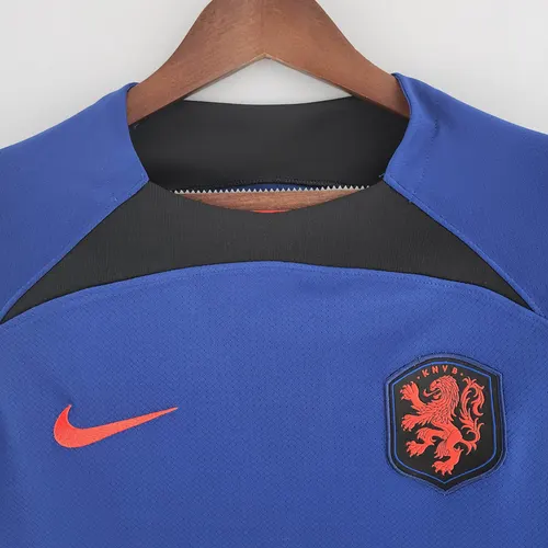 2022 FIFA World Cup Netherlands National Team Away Shirt — view 3