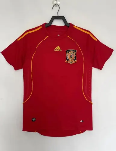2008 Retro Spain Home Soccer Shirt AAA fan-grade — view 1