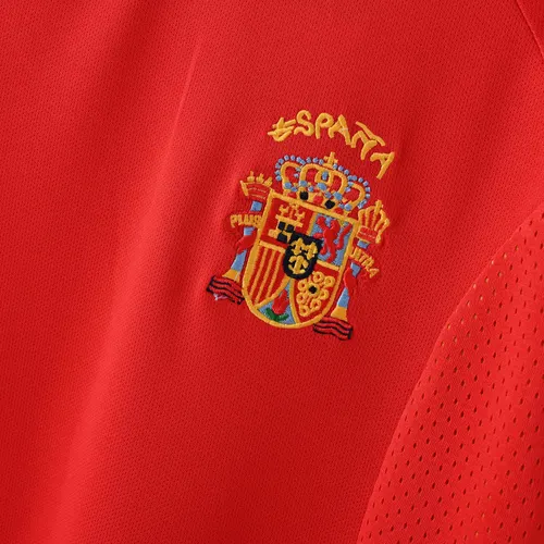 Camiseta de Fútbol Retro España Local 2002 AAA calidad aficionado — view 7