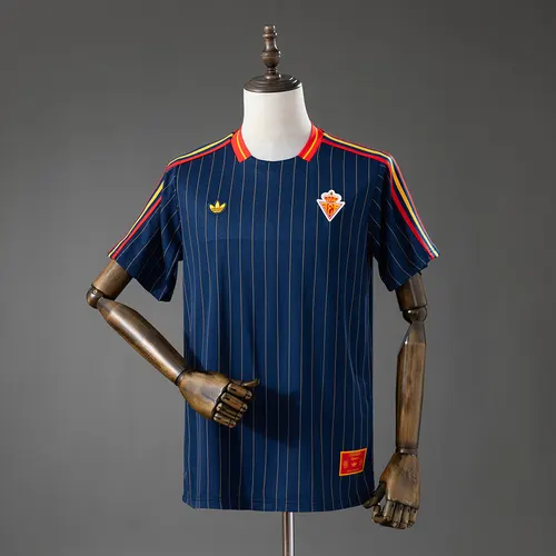 2026 スペイン テラス アイコンズ Tシャツ ネイビーブルー