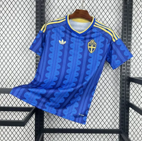 2026 Sweden National Team Away Football Shirt AAA fan-grade
