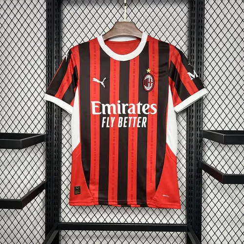 Camiseta de Fútbol 2024/2025 AC Milan Local Calidad Tailandesa