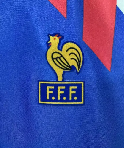 1990 Retro France Home Football Shirt AAA fan-grade — view 5