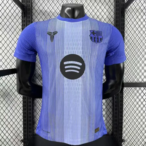 2025/2026 Player Version Barcelona Training Suit Purple Football Jersey AAA fan-grade