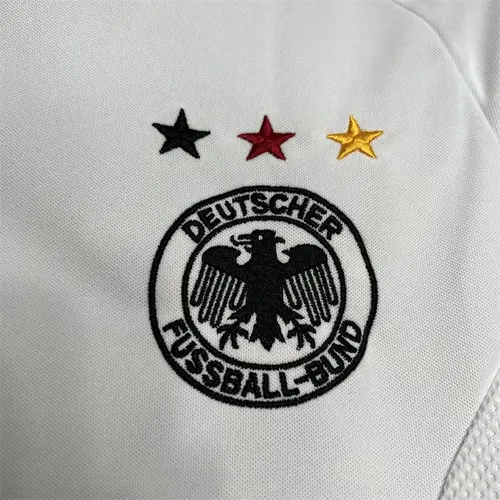 2002 Retro Germany Home Soccer Jersey AAA fan-grade — view 6