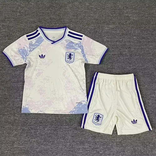 2025/2026 Aston Villa Third Away Football Shirt AAA fan-grade Kids Size