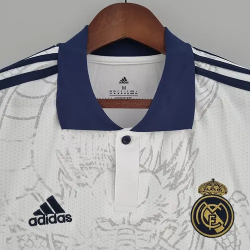 2022/2023 Real Madrid Chinese Dragon Football Shirt White — view 3