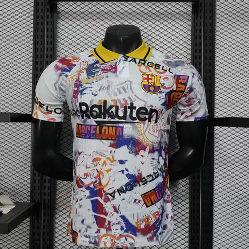 2025/2026 Player Version Barcelona Messi Co-branded version Football Jersey AAA fan-grade