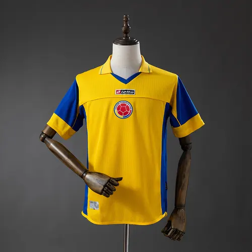 Camiseta Retro Colombia Local 2003/2005 AAA calidad aficionado — view 1