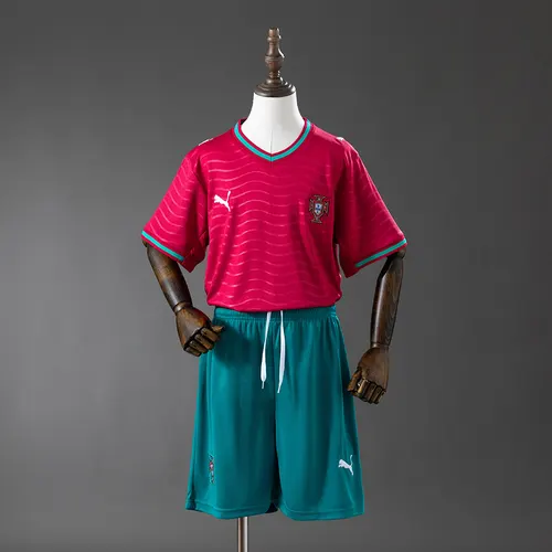 Maillot Portugal Domicile 2026 AAA qualité fan Taille Enfant
