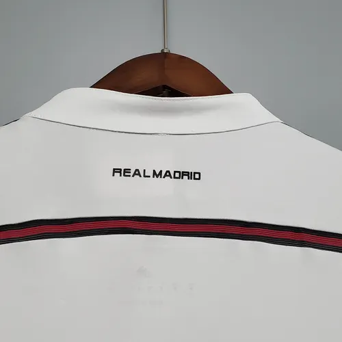 Retro Long Sleeve 2014/2015 Real Madrid Home — view 7