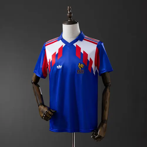 Camiseta Local Retro 1990 Francia AAA calidad fan — view 1