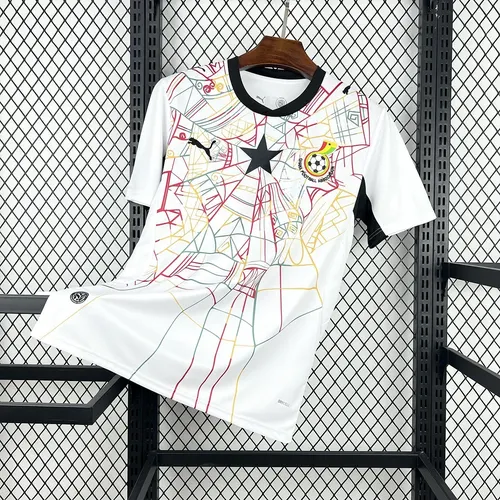 Camisa de Futebol Casa da Seleção de Gana 2026 1:1 Qualidade Tailandesa