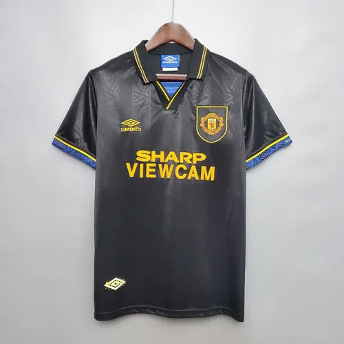 Camiseta de Fútbol Retro 1993/1994 Tercera Visitante Manchester United Calidad Tailandesa