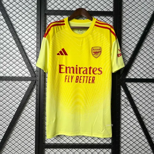 2025/2026 Arsenal Torwart Gelb Fußballtrikot Thai-Qualität