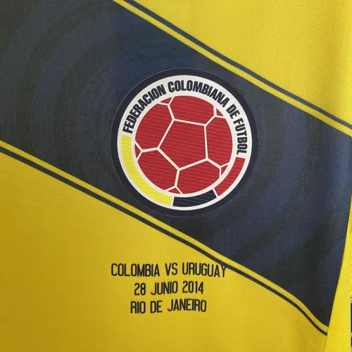 Maillot rétro 2014 Colombie Domicile AAA qualité fan — view 3