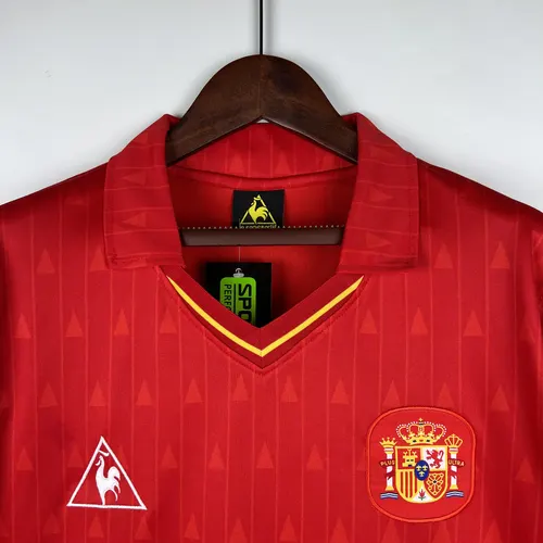 1988/1991 Retro Spain Home Jersey AAA fan-grade — view 4