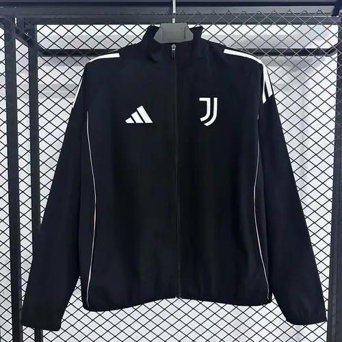 2025/2026 Juventus Windbreaker Black Jersey AAA fan-grade