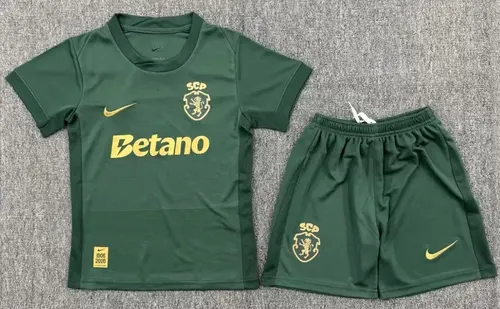 2026/2027 Sporting Lisbon 120th Anniversary Football Jersey Shirt 1:1 Thai Quality Kids Size