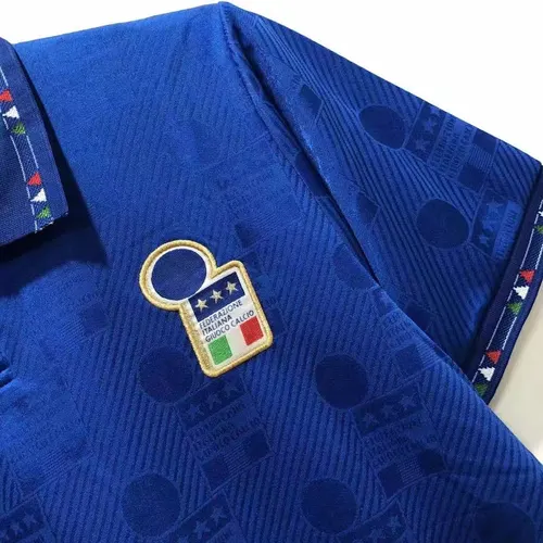 1994 Retro FIFA Italy Home Soccer Shirt — view 7