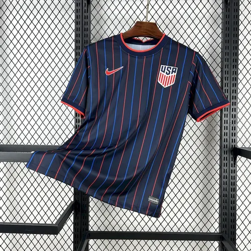 2025 アメリカ ナショナルチーム アウェイ サッカーシャツ AAA ファングレード