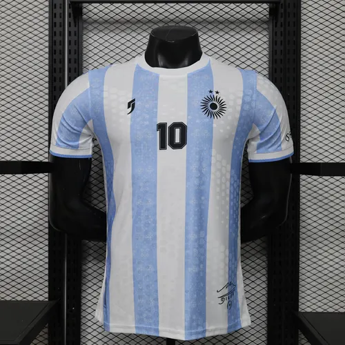 2026 プレイヤーバージョン アルゼンチン (MARADONA #10) スペシャルエディション ジャージ AAA ファングレード