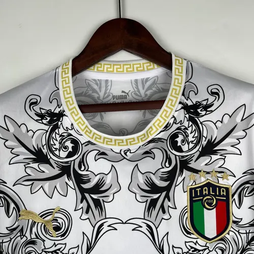 2024-2025 Italy Special Edition White Soccer Shirt — view 3