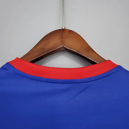 Camiseta de Entrenamiento de Barcelona 2021/2022 Azul y Verde — view 7