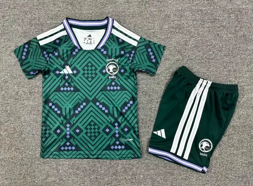 2026 Saudi-Arabien Heim-Fußballtrikot Thai-Qualität Kindergröße