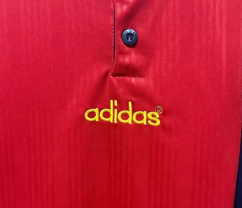 1996 Retro Spain Home Soccer Shirt — view 6