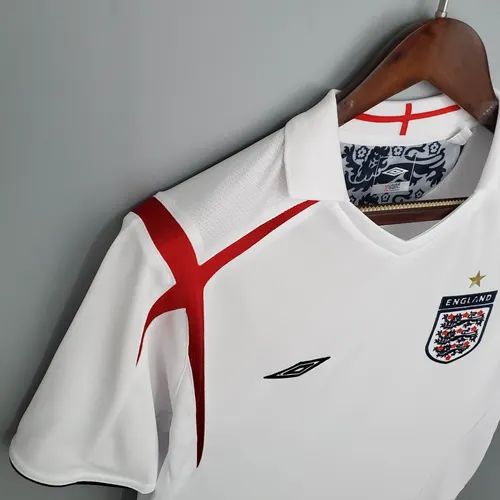 2006 Retro England Home Soccer Jersey 1:1 Thai Quality — view 6