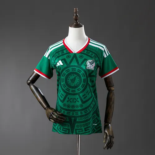 2026 メキシコ代表 ホーム ウィメンズ サッカーシャツ AAA ファングレード
