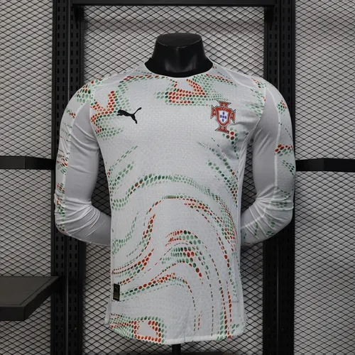 2025/2026 Player Version Long Sleeves Portugal Away Football Jersey AAA fan-grade