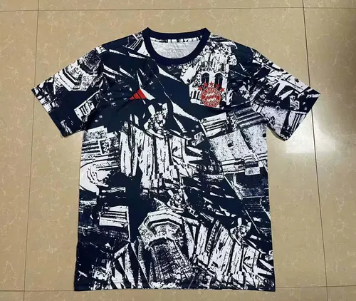 Maillot de football d'entraînement 2023/2024 Bayern Munich Qualité Thaï