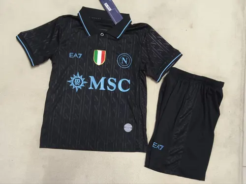 2025/2026 Napoli Third Away Football Jersey AAA fan-grade Kids Size