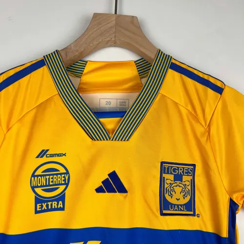 2023/2024 Tigres Home Football Shirt Kids Size — view 3