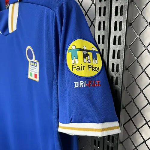 Maillot de football domicile Italie rétro 1996 Qualité Thaï — view 8