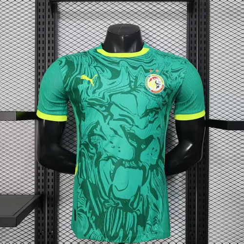 2026 Version Joueur Maillot Édition Spéciale Deux Étoiles Équipe Nationale Sénégal