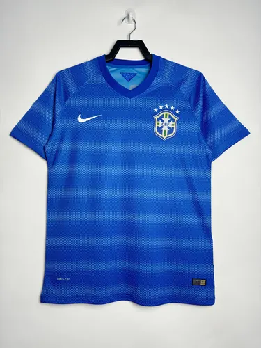 2014 Retro Brazil Away Soccer Jersey AAA fan-grade — view 1