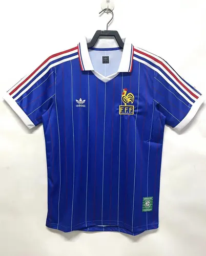 1982 Retro France Home Football Shirt AAA fan-grade — view 1