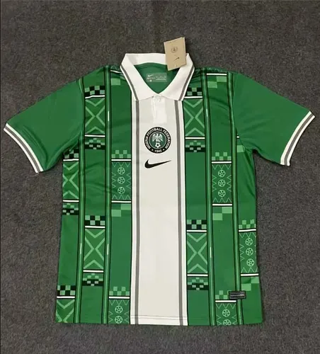 Camisa de Futebol Casa Seleção Nigeriana 2023/2024 Qualidade Tailandesa