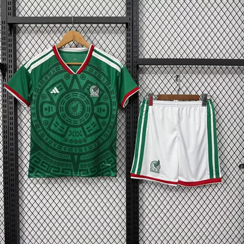 2026 Maillot Domicile Mexique 1:1 Qualité Thaï Taille Enfant