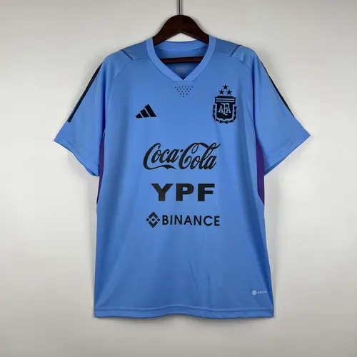 2023 Argentina National Team Training Suit Blue Jersey — view 1